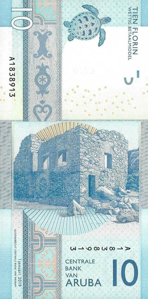 Aruba - 10 Florins 2019 (# 21a)