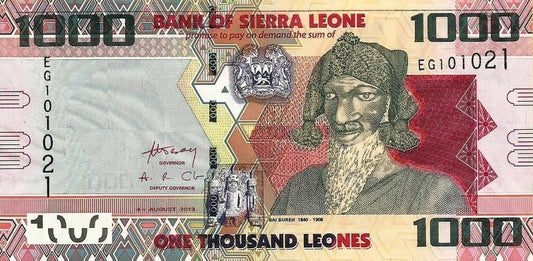 Serra Leoa - 1000 Leones 2013 (# 30a)