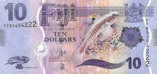 Fiji - 10 Dolares 2012 (# 116)