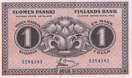 Finlandia - 1 Markka 1918 (# 35)
