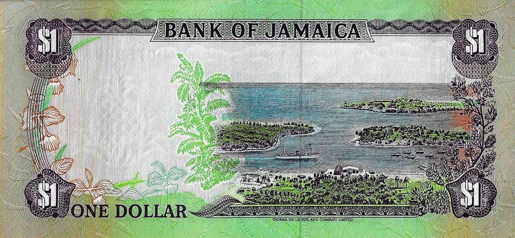 Jamaica - 1 Dolar 1989 (# 68Ac)