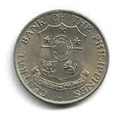Filipinas - 25 Centavos 1964 (Km# 189)