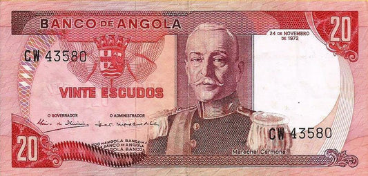Angola - 20$00 1972 (# 99)