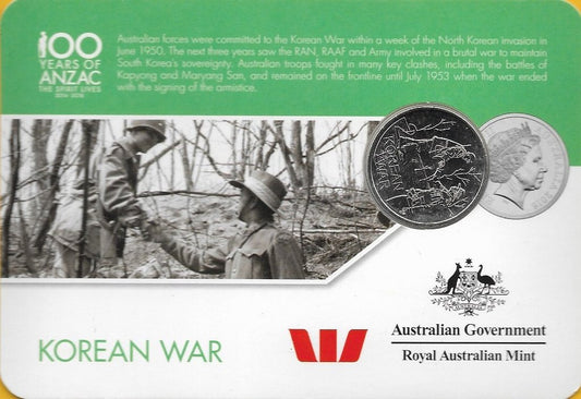 Australia - 20 Centimos 2016 (Km# ..) Korean War