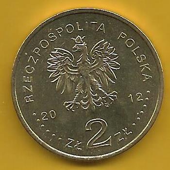 Polonia - 2 Zlote 2012 (Y# 838) Boleslaw Prus