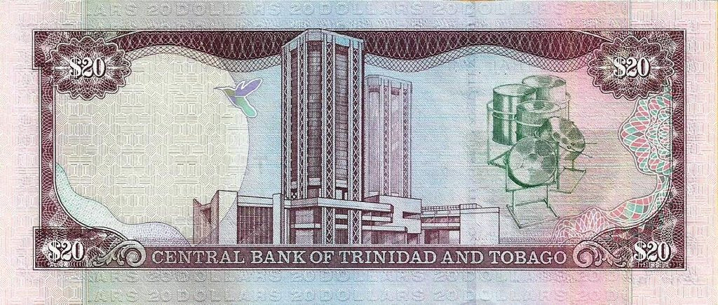 Trinidade Tobago - 20 Dolares 2002 (# 44b)
