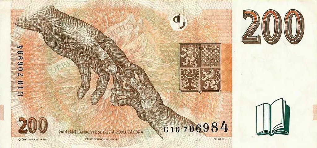 República Checa - 200 Korun 1998 (# 19)