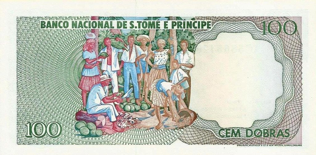 S.T. Principe - 100 Dobras 1982 (# 57)