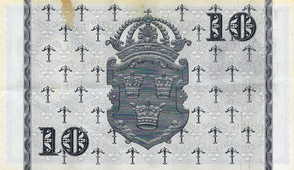 Suécia - 10 Kronor 1957 (# 43e)