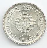 Macau - 1 Pataca 1952 (Km# 4)