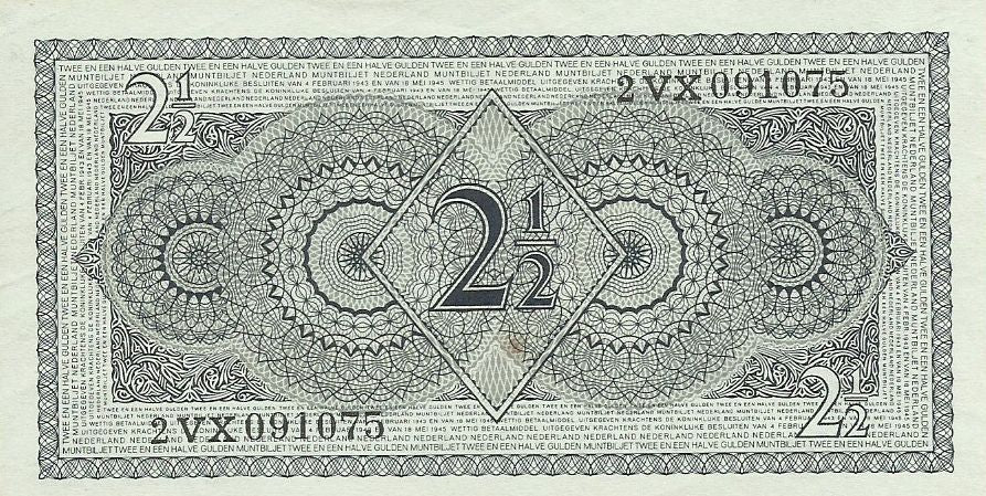 Holanda - 2 1/2 Gulden 1949 (# 73)