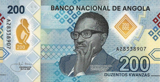 Angola - 200 Kwanzas 2020 (# 160)