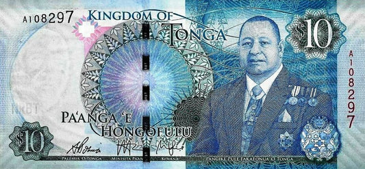 Tonga - 10 Pa´anga  2015 (# 46)
