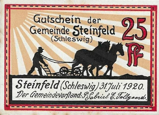 Alemanha - 25 Pfennig 1920 (# NL)
