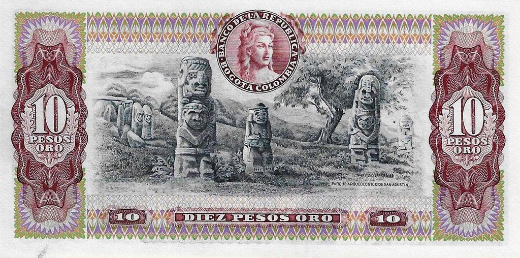 Colombia - 10 Pesos 1979 (# 407g)