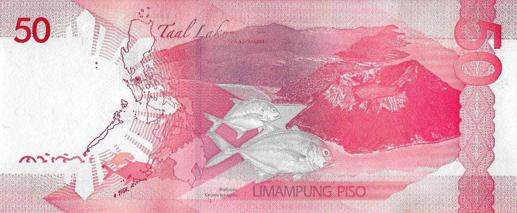 Filipinas - 50 Piso 2017 (# 207j)