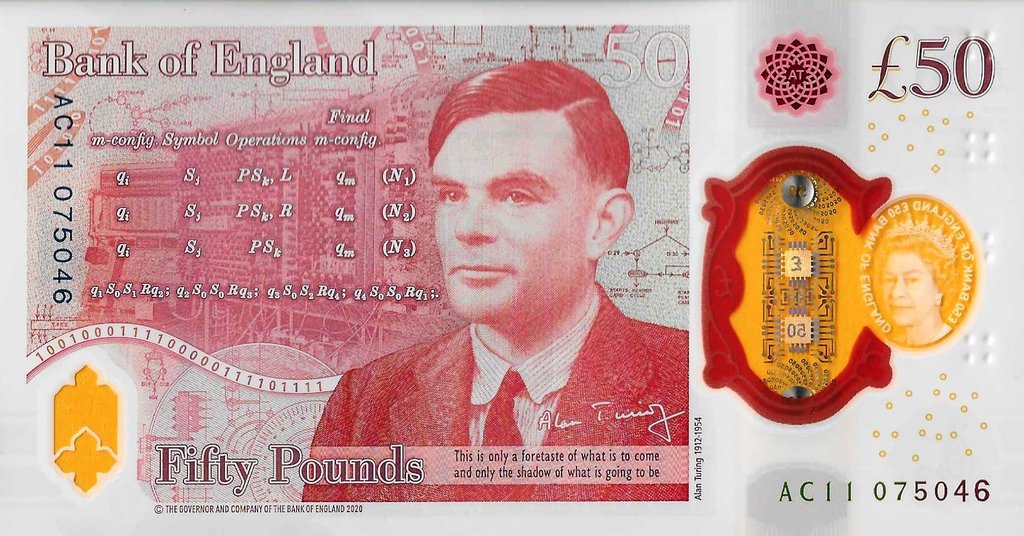 Inglaterra - 50 Libras 2020 (# ...)