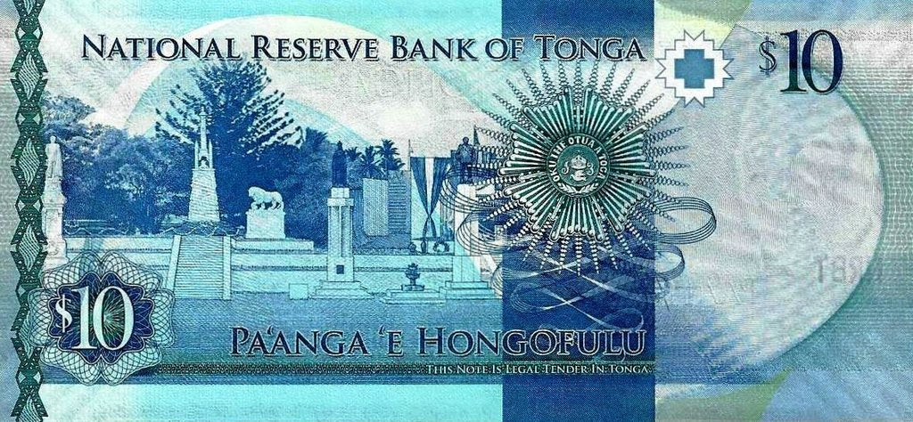Tonga - 10 Pa´anga 2015 (# 46)