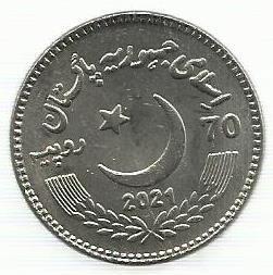Paquistão - 70 Rupias 2021 (Km# 85) 70º Anivº Paquistao/China