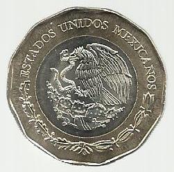 Mexico - 20 Pesos 2019 (Km# ..) Veracruz