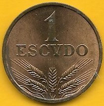 Portugal - 1$00 1971 (Km# 597)