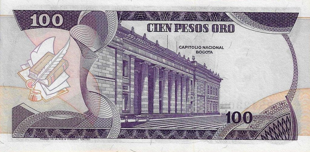 Colombia - 100 Pesos 1977 (# 418a)