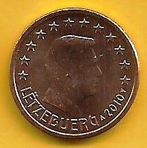 Luxemburgo - 1 Centimo 2010 (Km# 75)