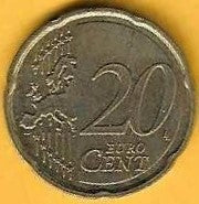Luxemburgo - 20 Centimos 2007 (Km# 90)