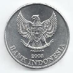 Indonésia - 500 Rupias 2003 (Km# 67)