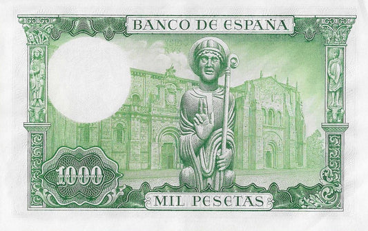 Espanha - 1000 Pesetas 1965 (# 151)