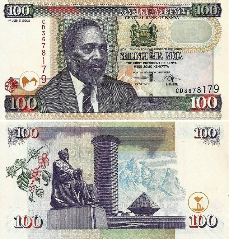 Quenia - 100 Shillings 2005 (# 48a)