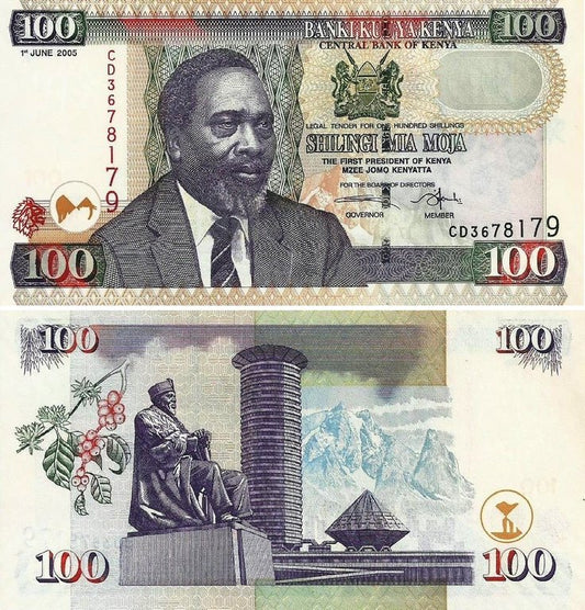 Quenia - 100 Shillings 2005 (# 48a)