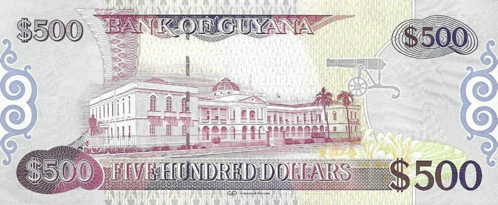 Guiana - 500 Dolares 2019 (# 37)
