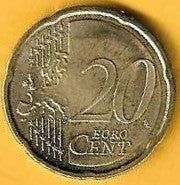 Luxemburgo - 20 Centimos 2012 (Km# 90)