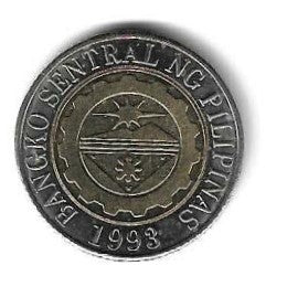 Filipinas - 10 Piso 2000 (Km# 278)