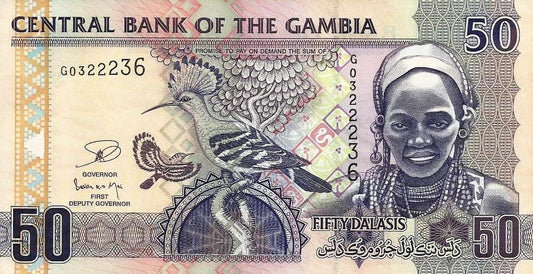Gambia - 50 Dalasis 2013 (# 28c)