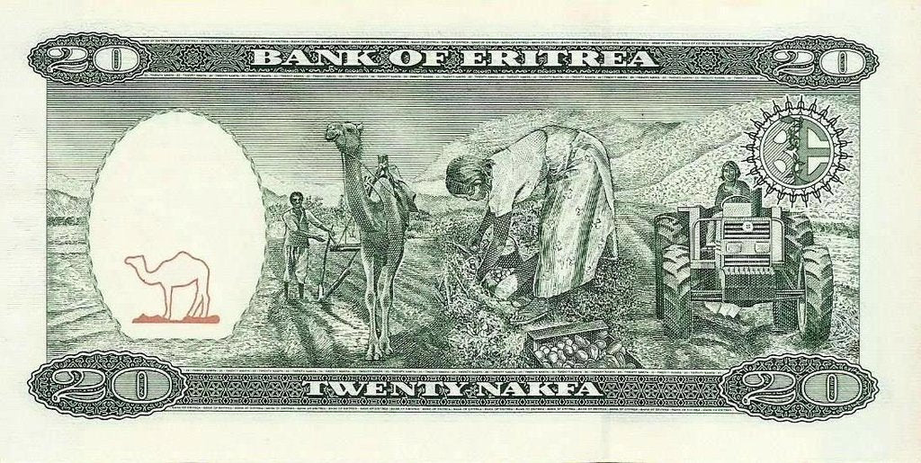 Eritreia - 20 Nakfa 1997 (# 4)