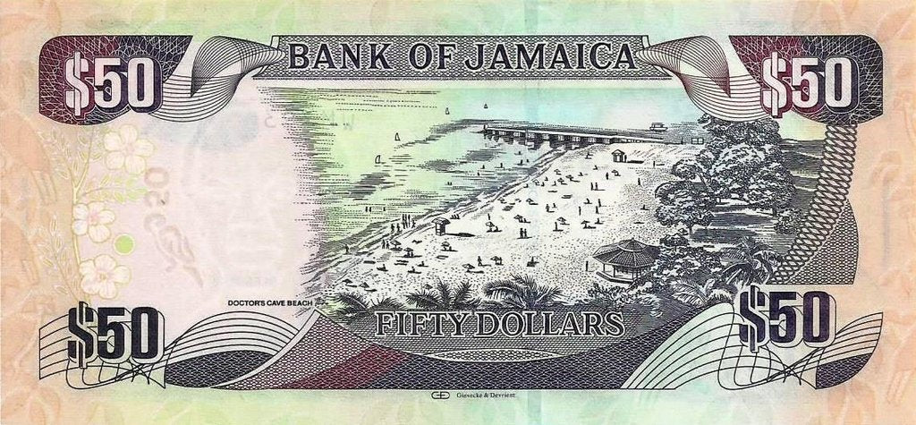 Jamaica - 50 Dolares 2018 (# 94d)