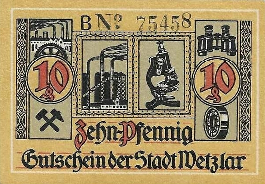 Alemanha - 10 Pfennig 1920 (# NL)