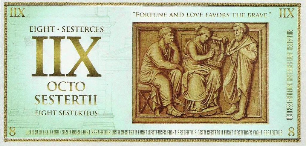 Italia - 8 Sestercios ND (# NL) Ovidius