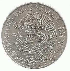 Mexico - 5 Pesos 1972 (Km# 472)