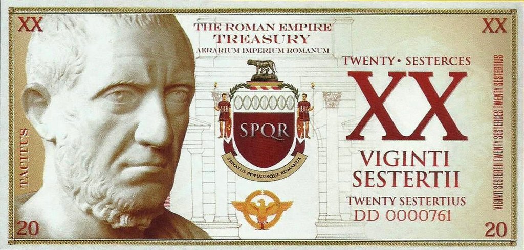 Italia - 20 Sestercios ND (# NL) Tacitus