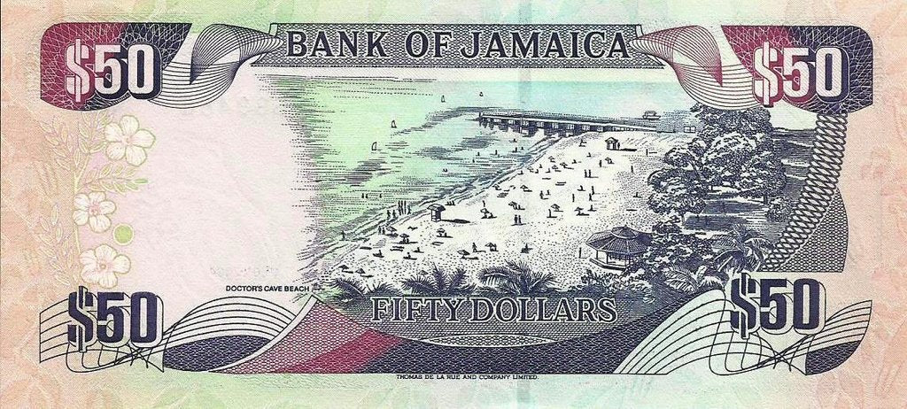 Jamaica - 50 Dolares 2004 (# 79e)