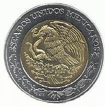 Mexico - 5 Pesos 2008 (Km# 898) Francisco Mina