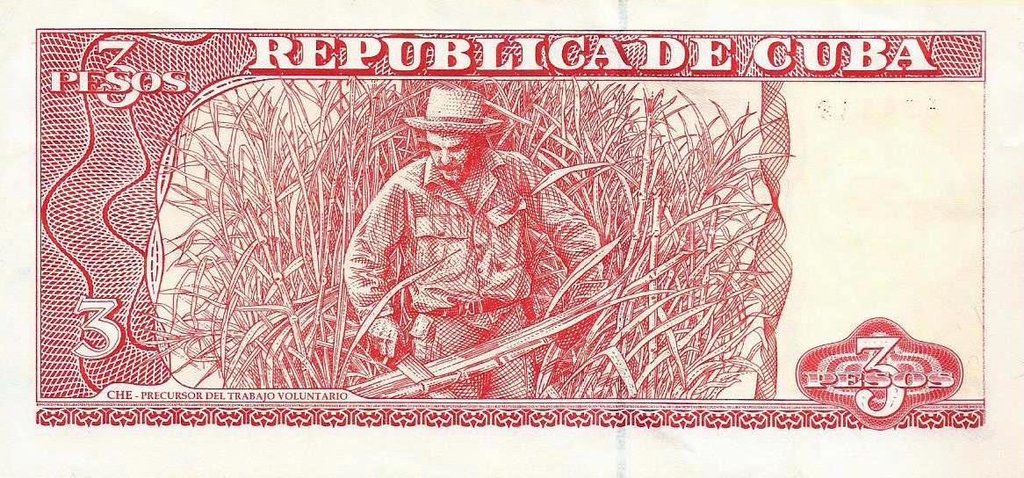 Cuba - 3 Pesos 2005 (# 127b)