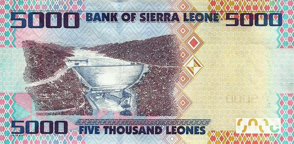 Serra Leoa - 5000 Leones 2013 (# 32b)