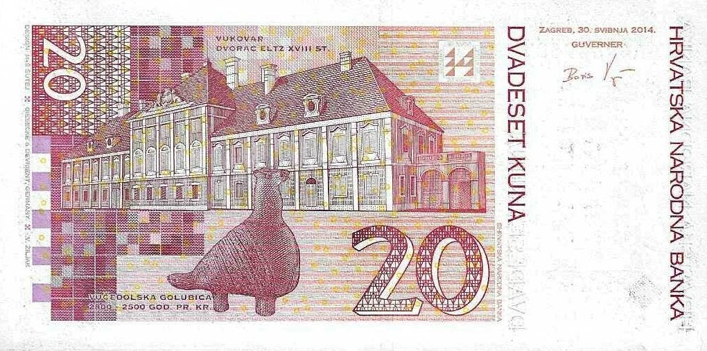 Croacia - 20 Kuna 2014 (# 44)