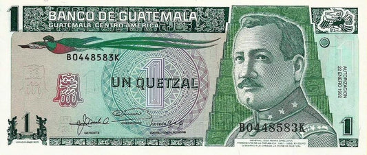 Guatemala - 1 Quetzal 1992 (# 73c)