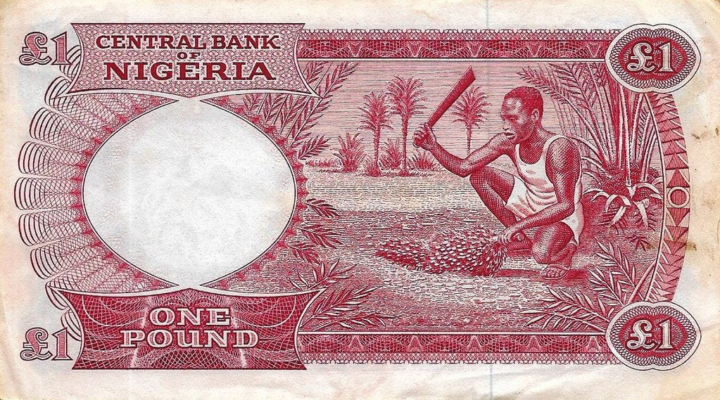 Nigeria - 1 Libra 1967 (# 8)