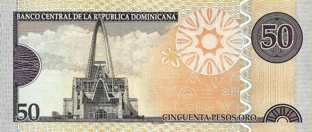 Rep. Dominicana - 50 Pesos 2008 (# 176b)